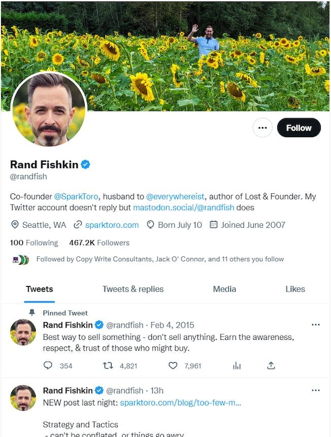 Twitter Rand Fishkin