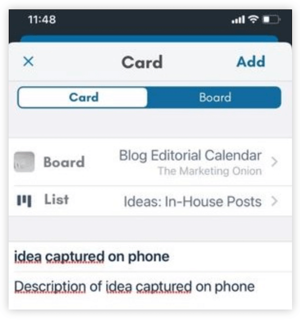 trello template kalender editorial - contoh kartu