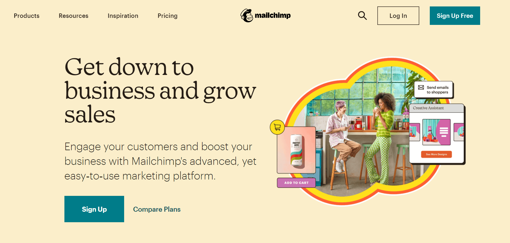 mailchimp alternative to flodesk