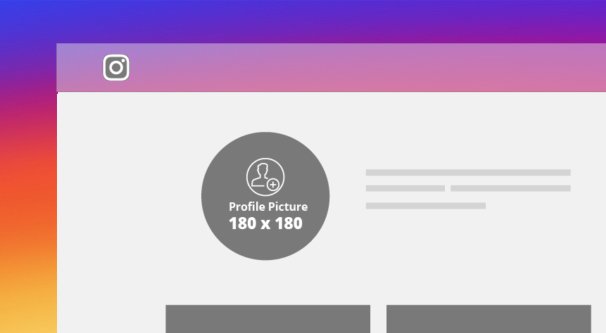 Dimensioni della foto del profilo IG