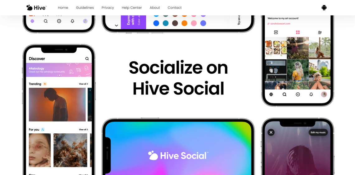 تطبيق Hive Social