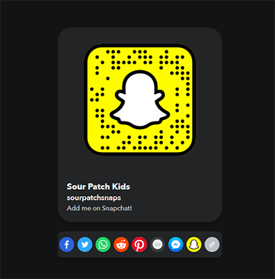 Snapchat - créer un snapcode