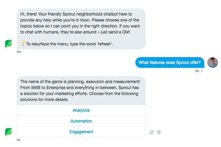 chatbot twitter social