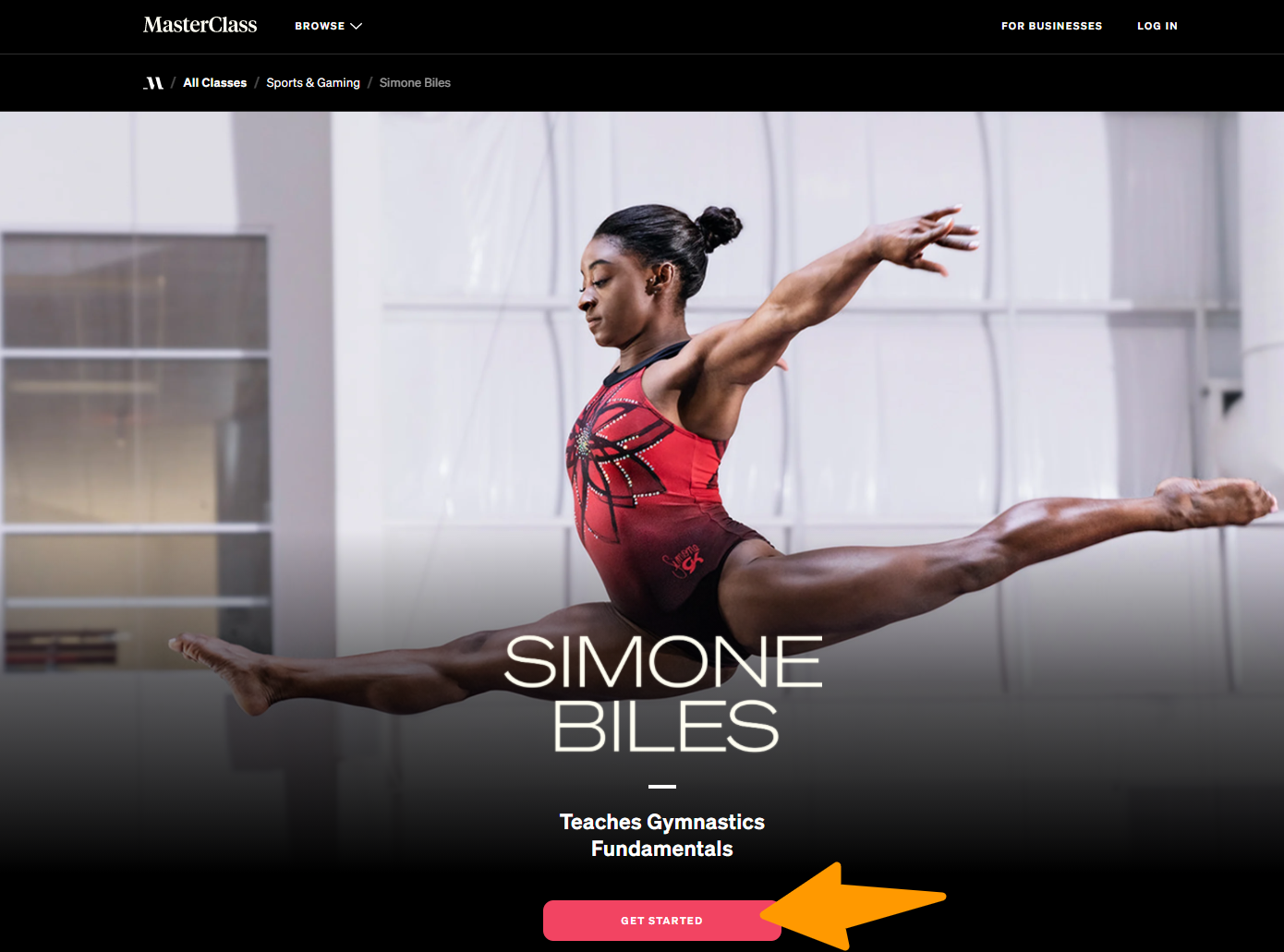 Simone Biles Masterclass Review