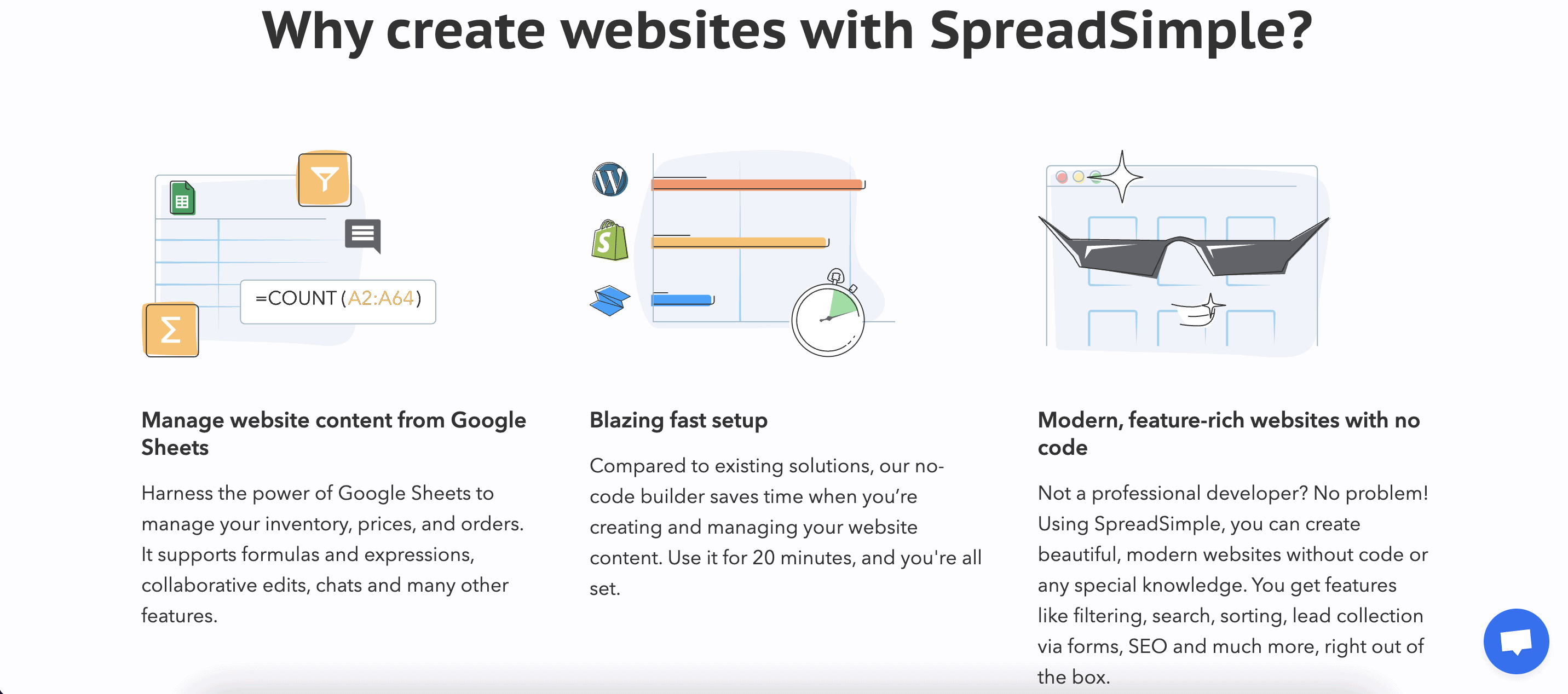 SpreadSimple을 사용하는 이유