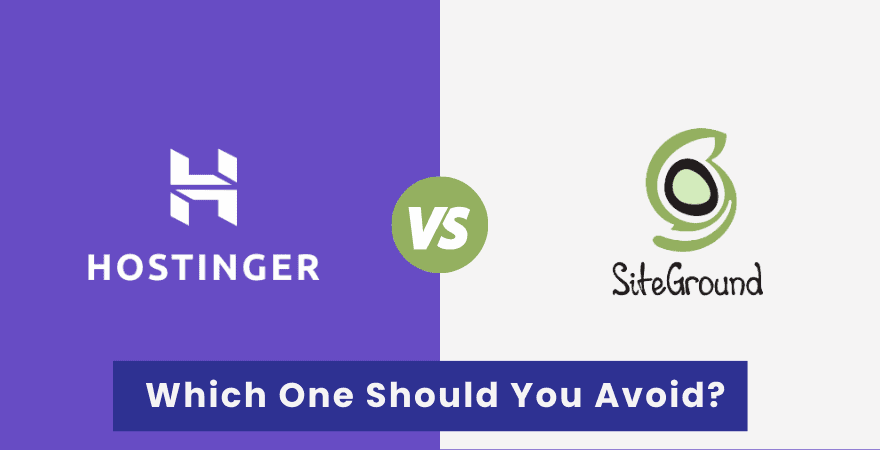 hostinger vs siteground