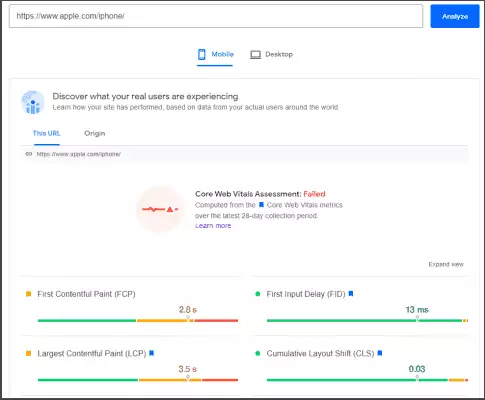 Önemli Web Verileri Değerlendirmesi