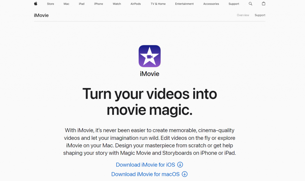 iMovie