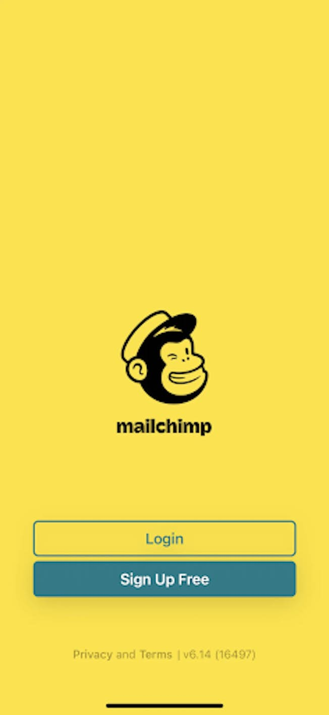 来自 MailChimp 的示例