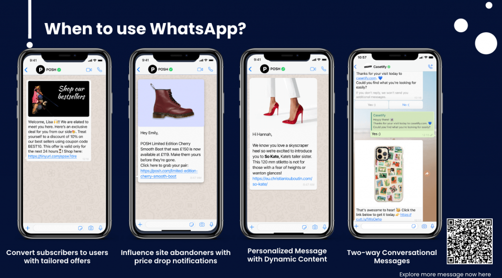 Müşterilerle etkileşim kurmak ve onları dönüştürmek için WhatsApp nasıl ve ne zaman kullanılır?