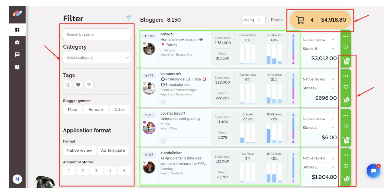 keranjang instajet.io