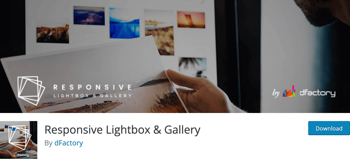 Lightbox receptivo y galería