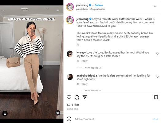 postingan instagram ekstra mungil