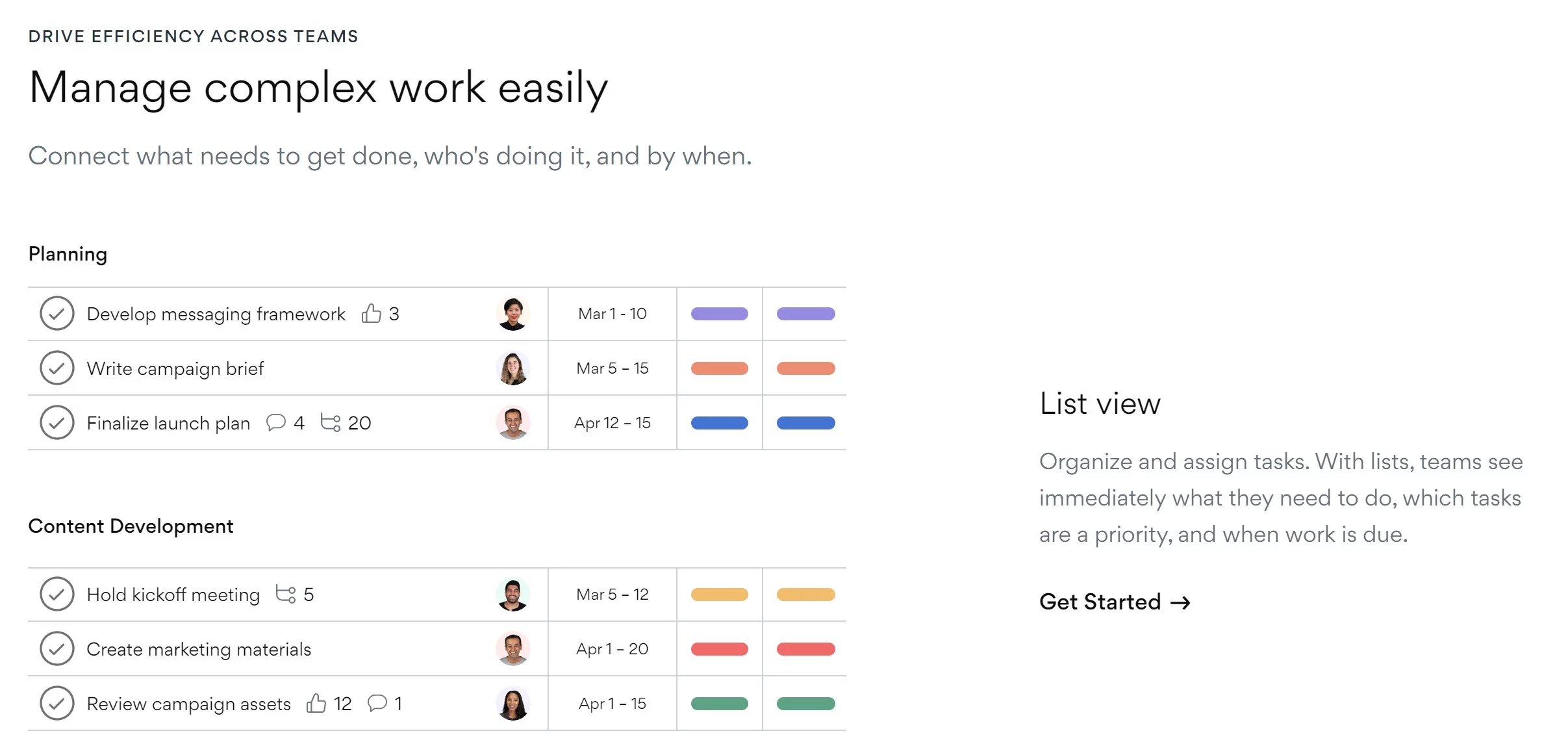 Asana - planowanie zarządzania projektami