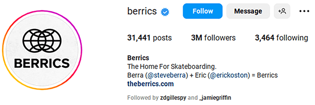 lien berrics dans la bio