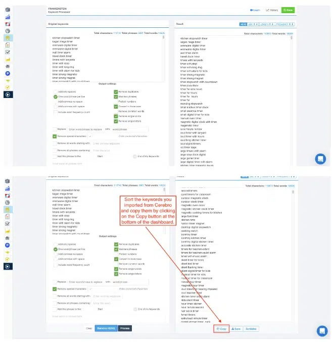 インデックスチェッカーの使い方ステップ3