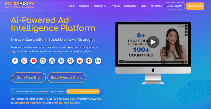 PowerAdSpy - Advertising Intelligence