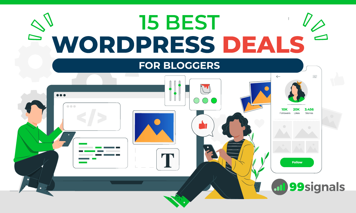 15 Best WordPress Deals for Bloggers and Entrepreneurs