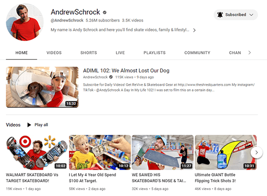 youtube andrewshrock