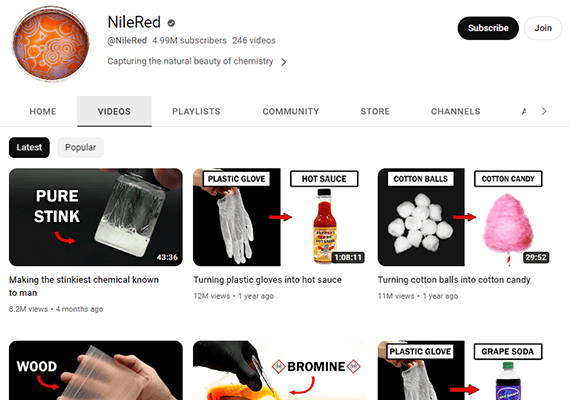 nilere youtube