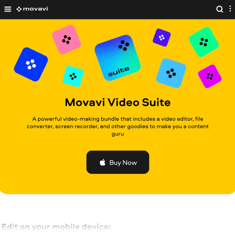 Movavi-Homepage