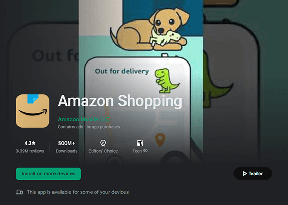 Amazon Shopping Google Play