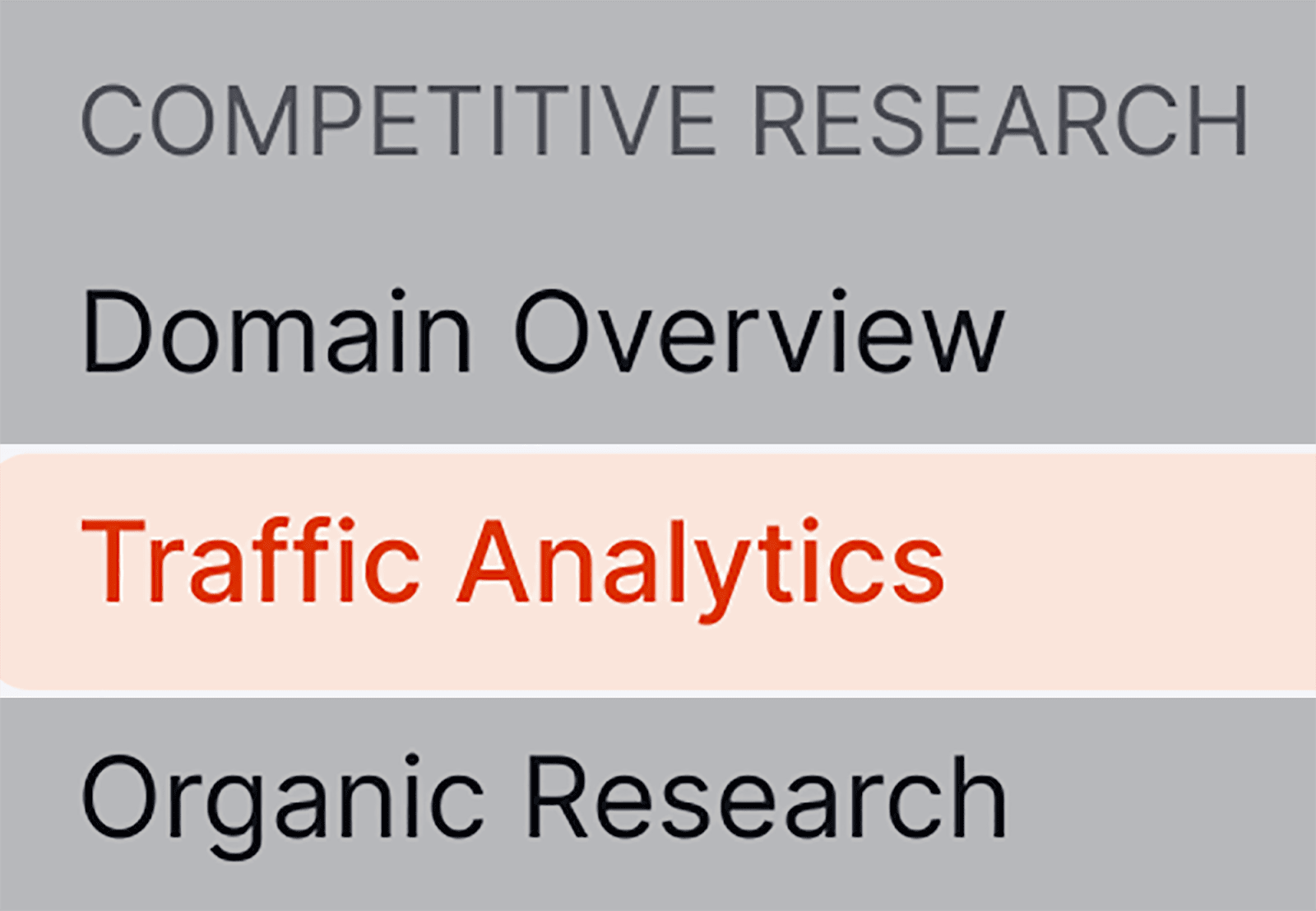 Traffic Analytics