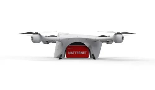 Photo of a Matternet drone