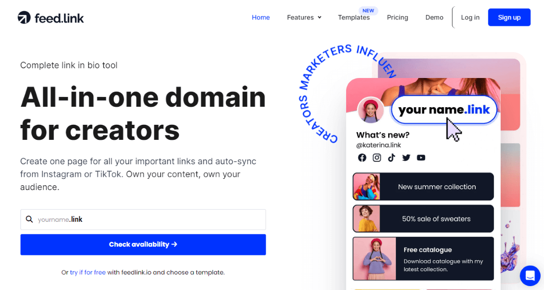 Tautan Umpan - Alternatif Linktree