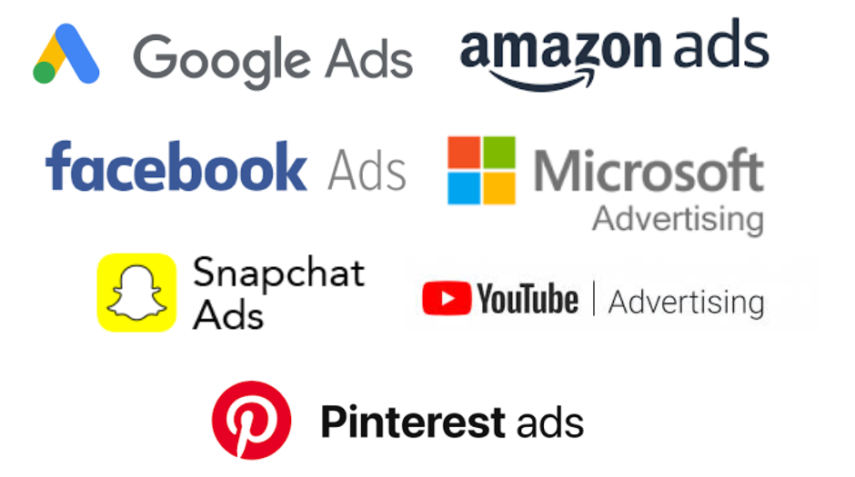 Farklı Reklam markaları (Google Ads, Amazon Ads vb.)