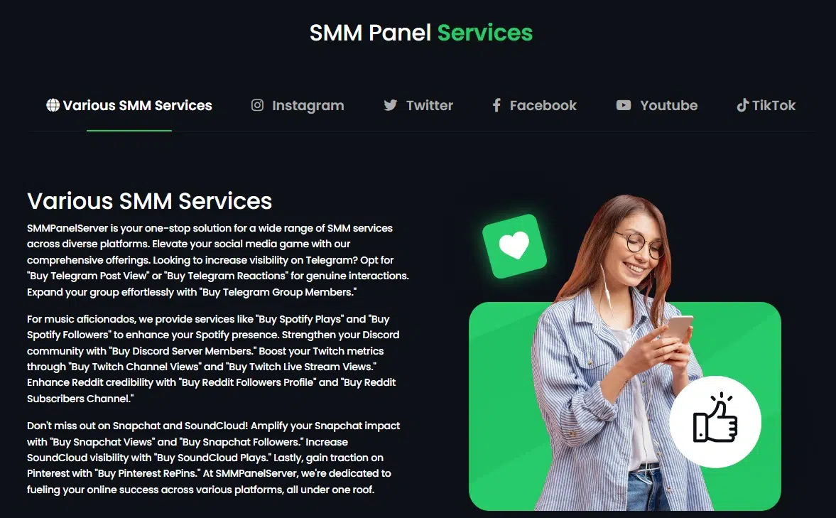 SMM Panel Services