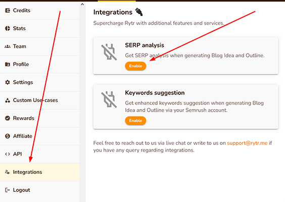 SERP-Analyse – Integration