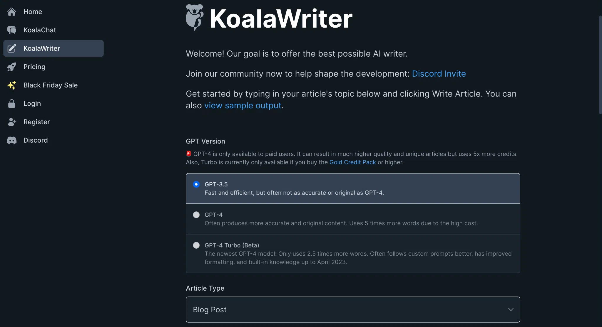 Koala Writer