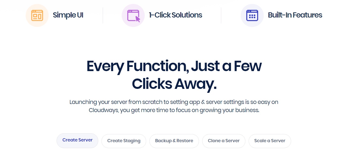 Cloudways Ease of Use