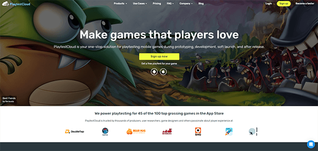 Inscreva-se como testador de jogos - Playtestcloud