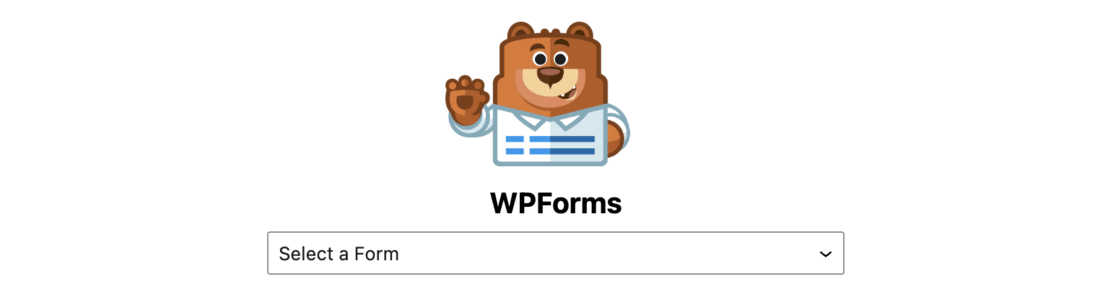 select poll wpforms