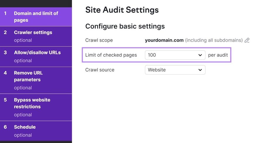 audit gratuit al site-ului