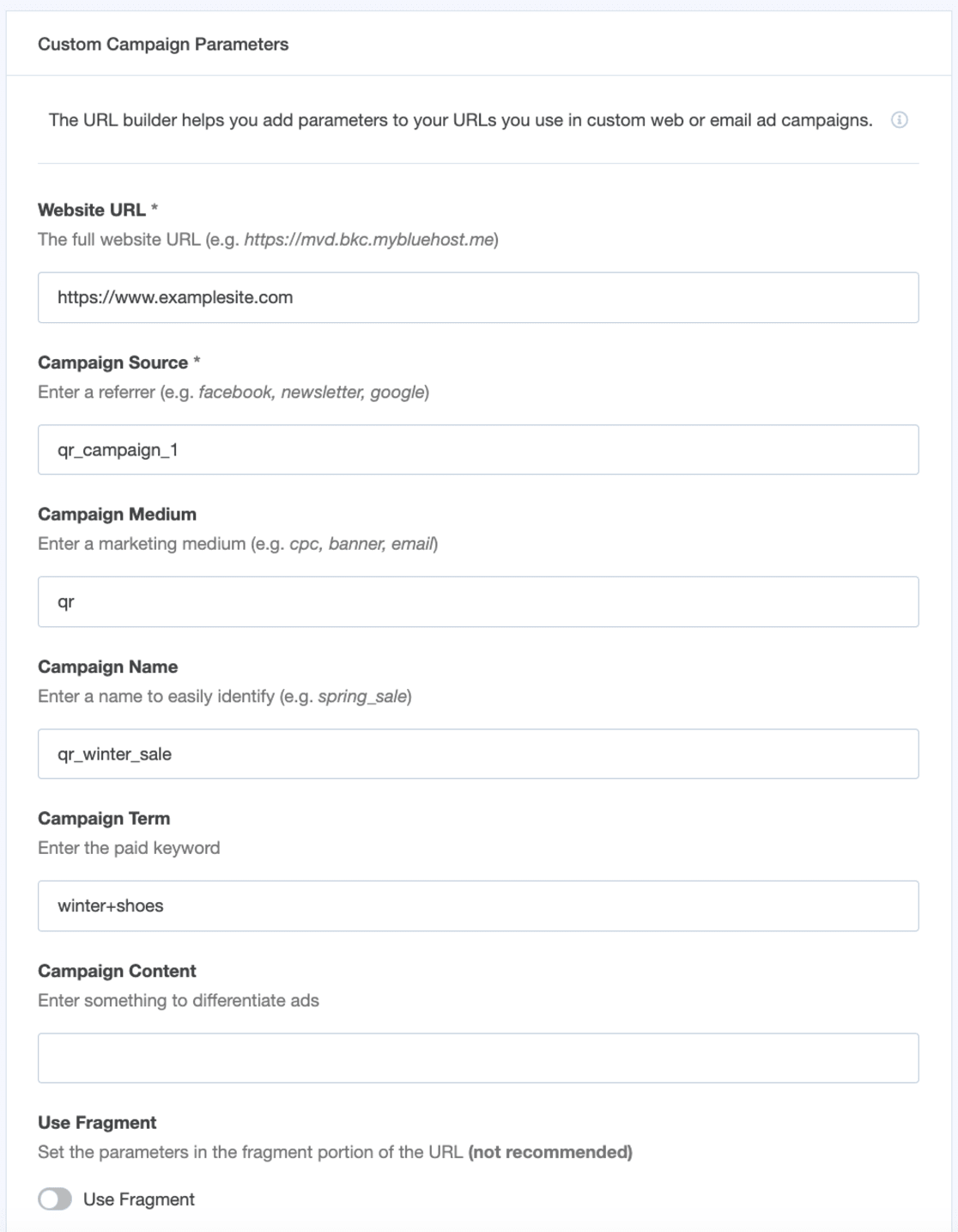 Suivi des codes QR avec Google Analytics