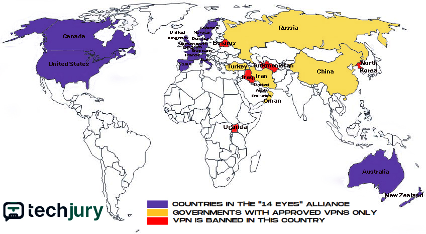 dünya haritası 1 VPN